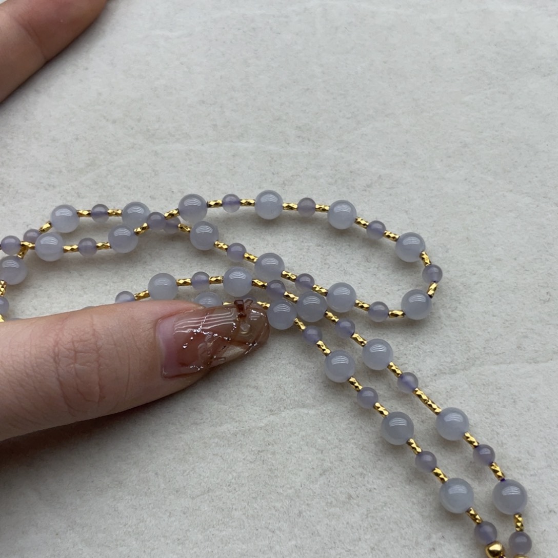 和田玉未镶嵌颈饰S36