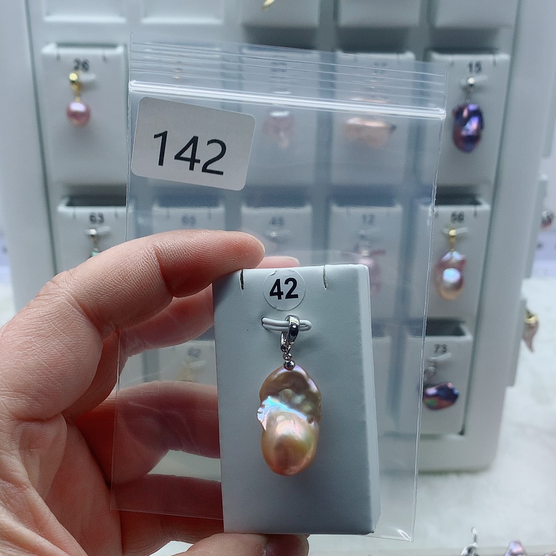 吊坠(不含链)合金淡水珍珠