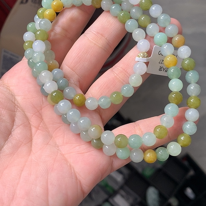 翡翠颈饰未镶嵌卡7