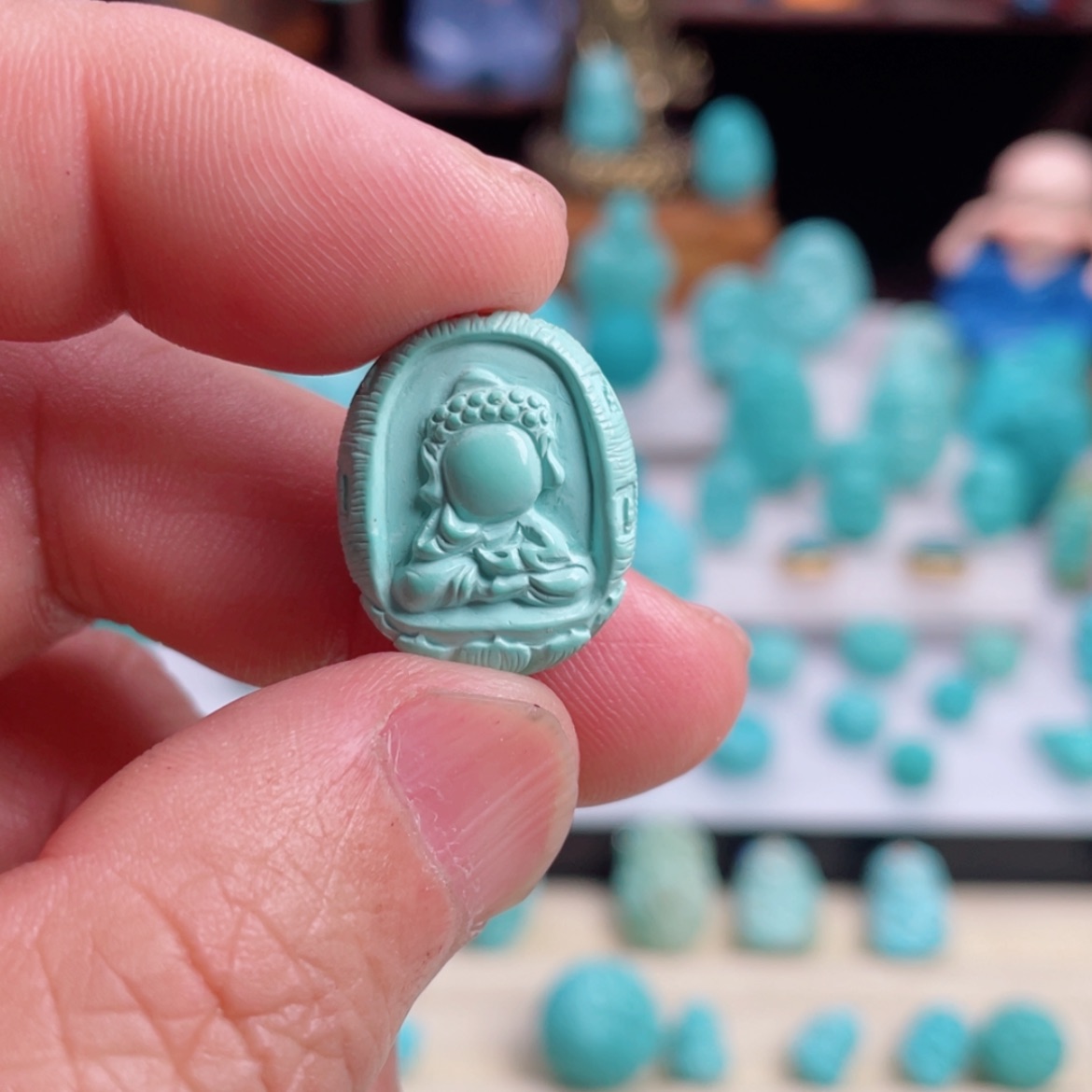 【闪购商品】绿松石吊坠(不含链)未镶嵌