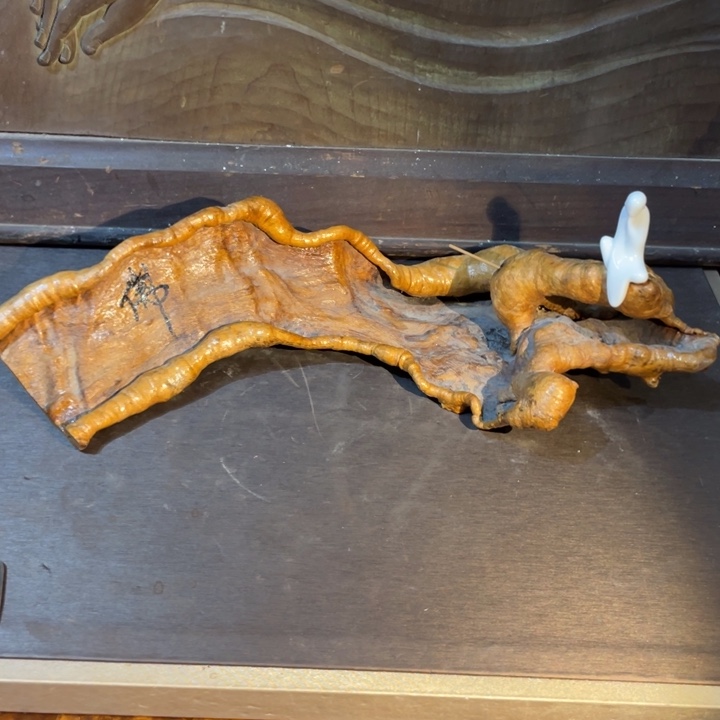 茶桌摆件木材质好好好长约35