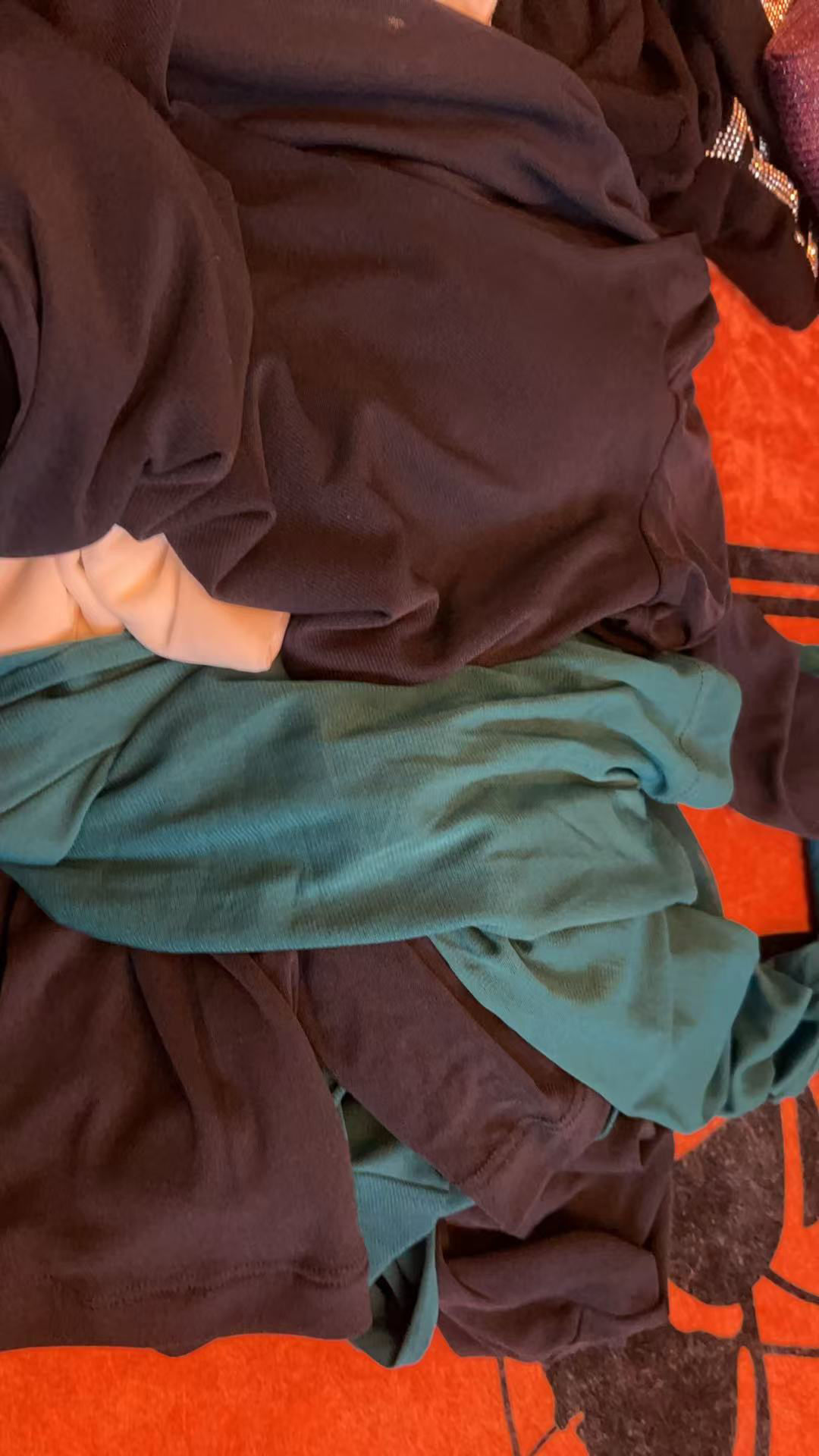 【特价不支持退换】休闲百搭网纱高弹力长袖T恤女装