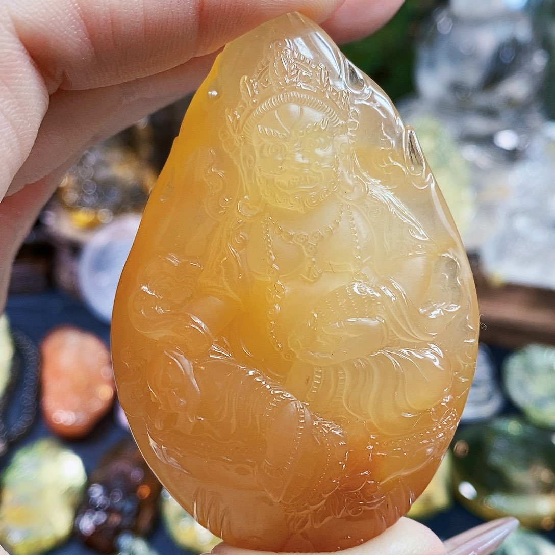 水晶颈饰未镶嵌吊坠