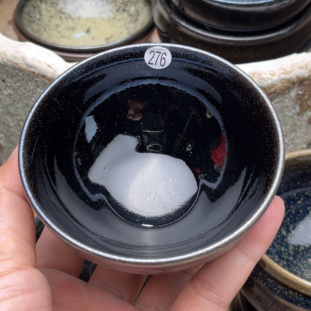 茶盏义兴龙窑坚持真柴烧