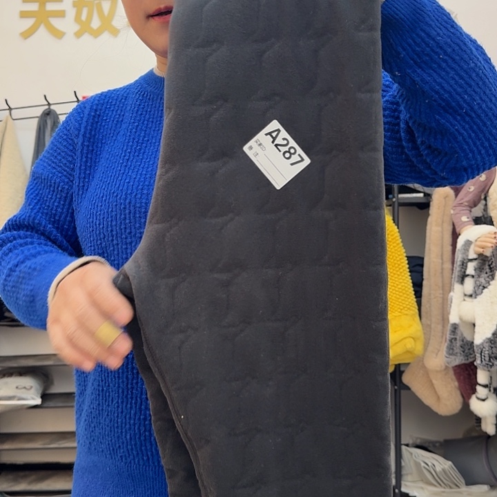 德绒羊毛裤瑕疵品女款2X