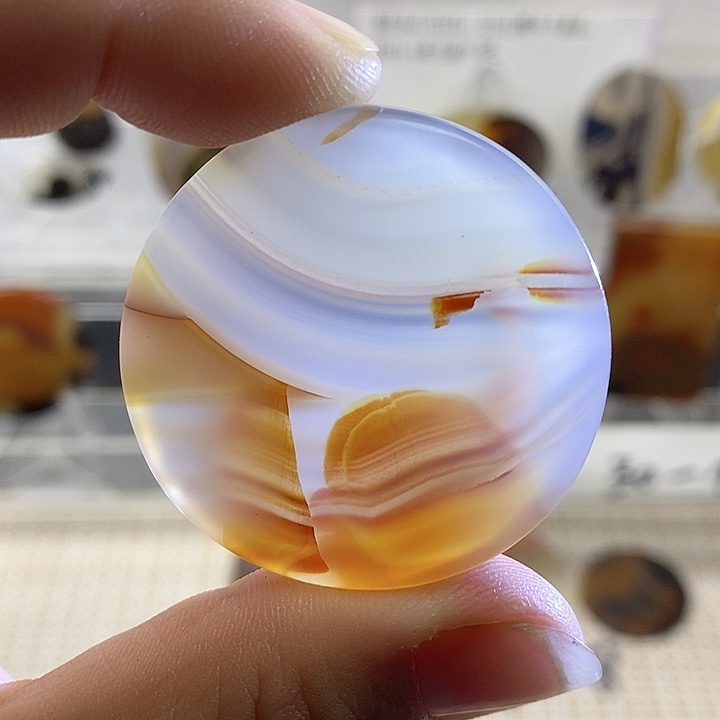 未镶嵌颈饰玛瑙/玉髓
