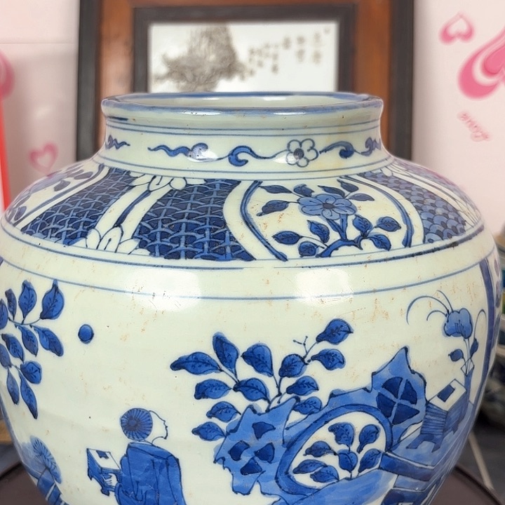 罐港****饰陶瓷陶瓷陶瓷青花
