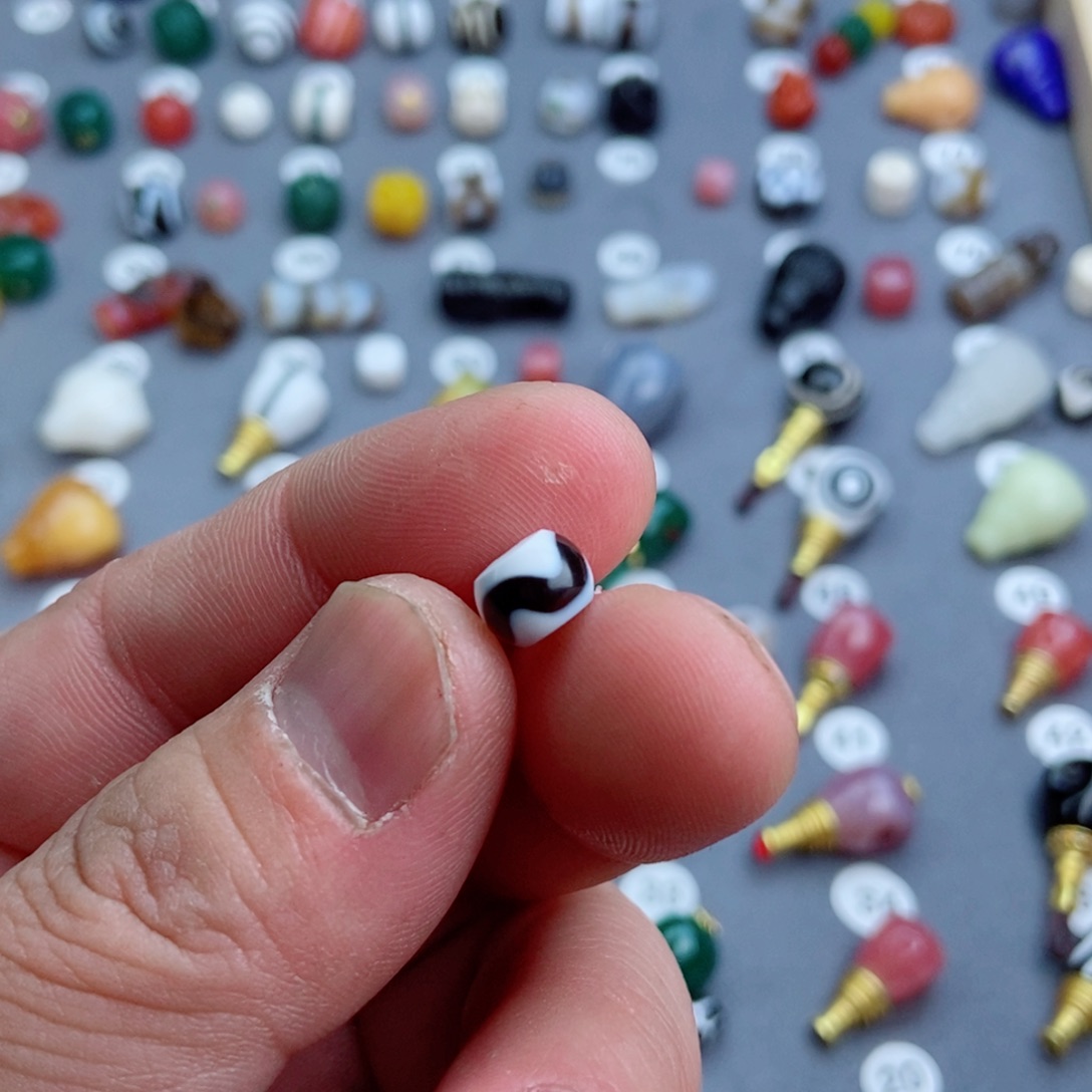 玛瑙/玉髓森柏珠宝饰品未镶嵌@***你