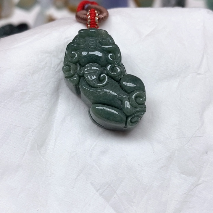 翡翠未镶嵌颈饰天然缅甸翡翠