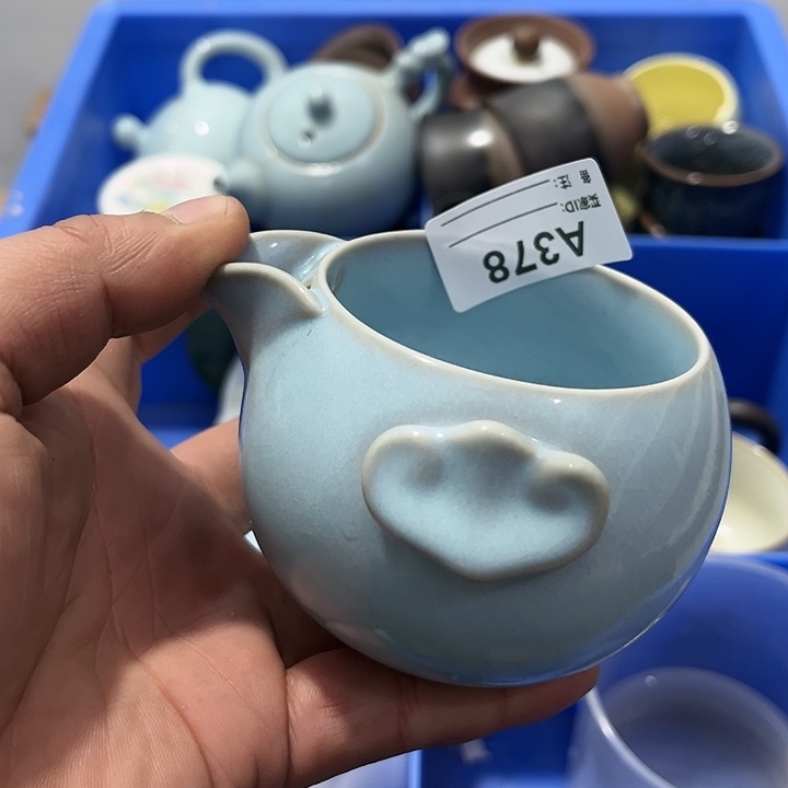 茶具默认微瑕瓷器、茶具、壶、摆件，介意勿拍 