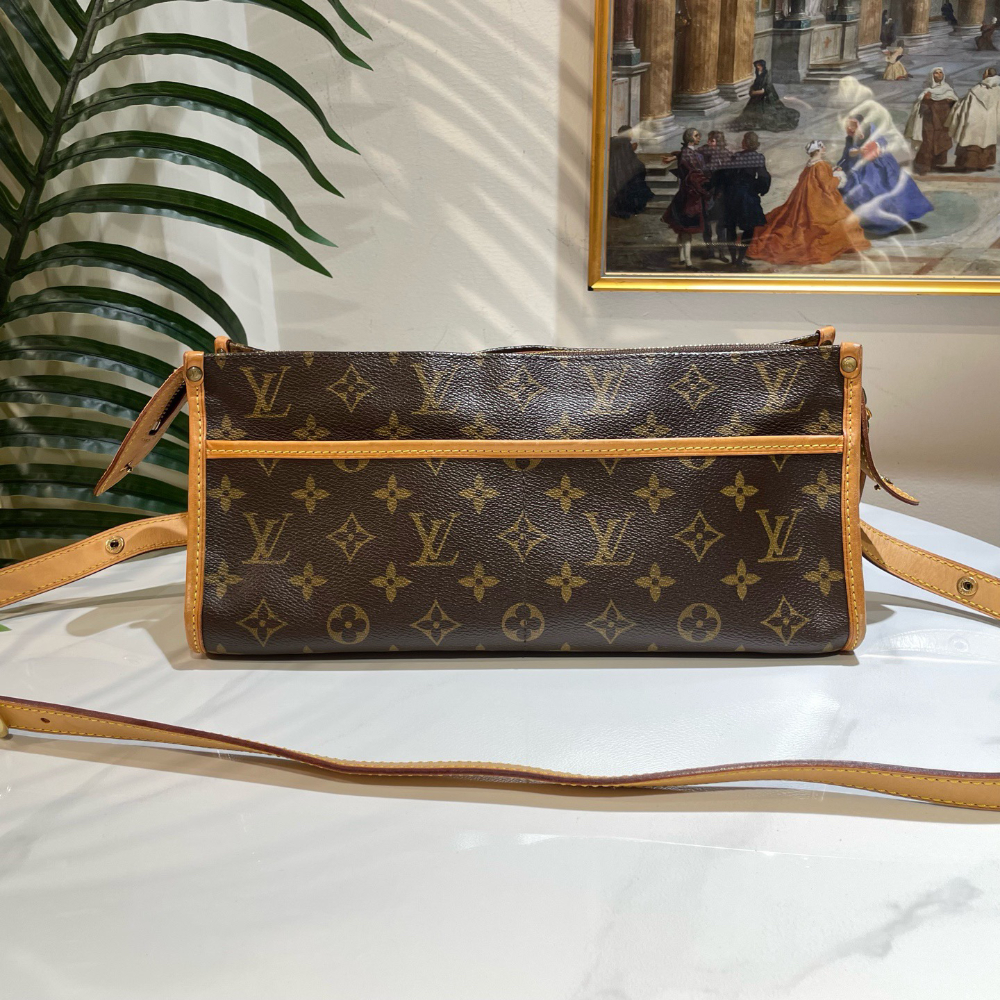 95新 LouisVuitton/路易威登 御古屋/14512/三角金球包 06年