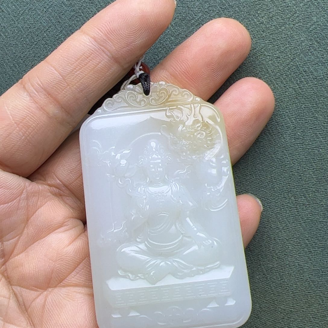 和田玉把件未镶嵌