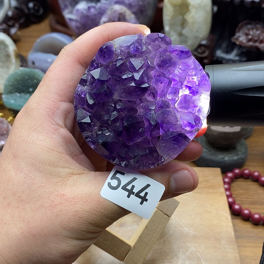 紫晶摆件未镶嵌摆件