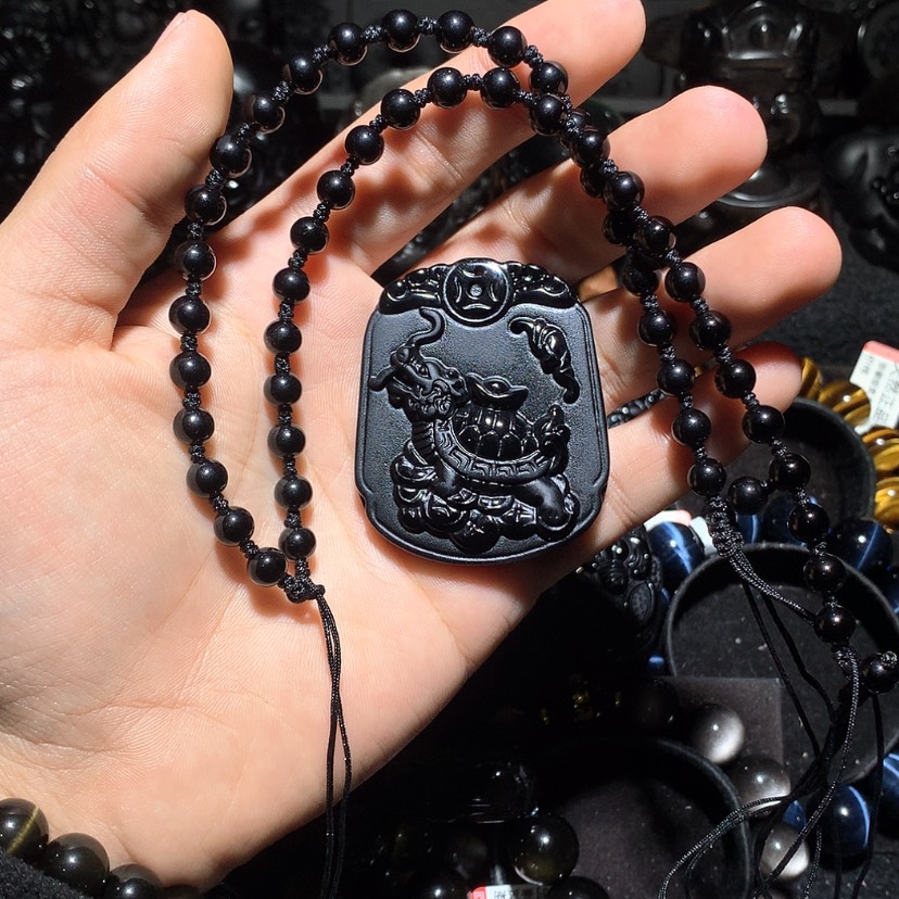 【闪购商品】未镶嵌黑曜岩珠宝奇石