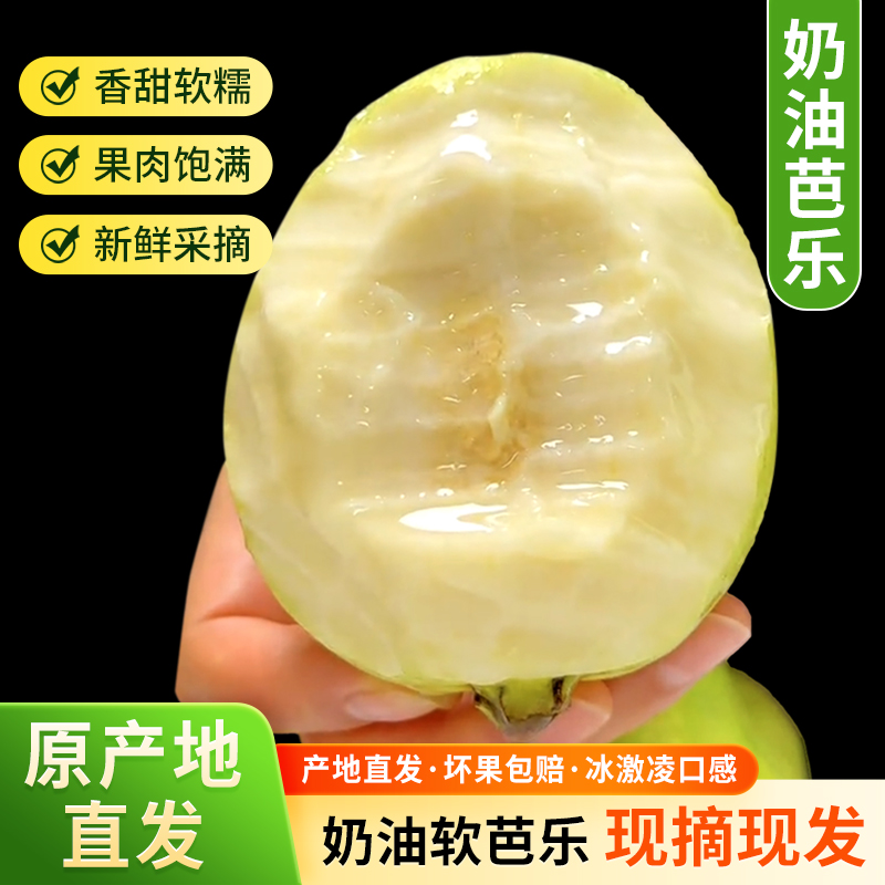 正宗广西白心奶油番石榴软糯香甜产地直发应季新鲜水果芭乐水果