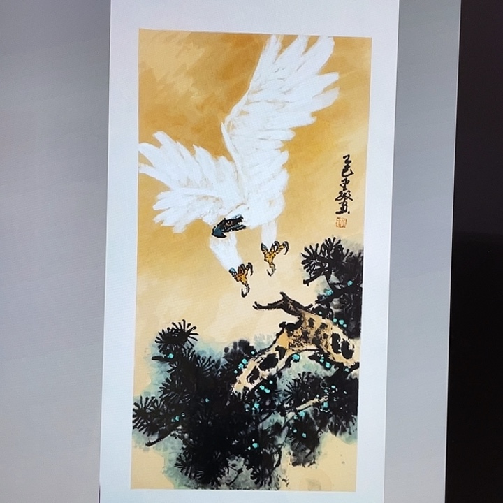 国画张圣敏先生纯手绘作品