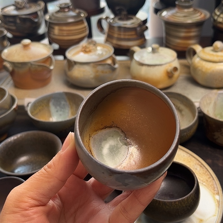 阿***蜀茶盏柴烧茶具柴烧茶具