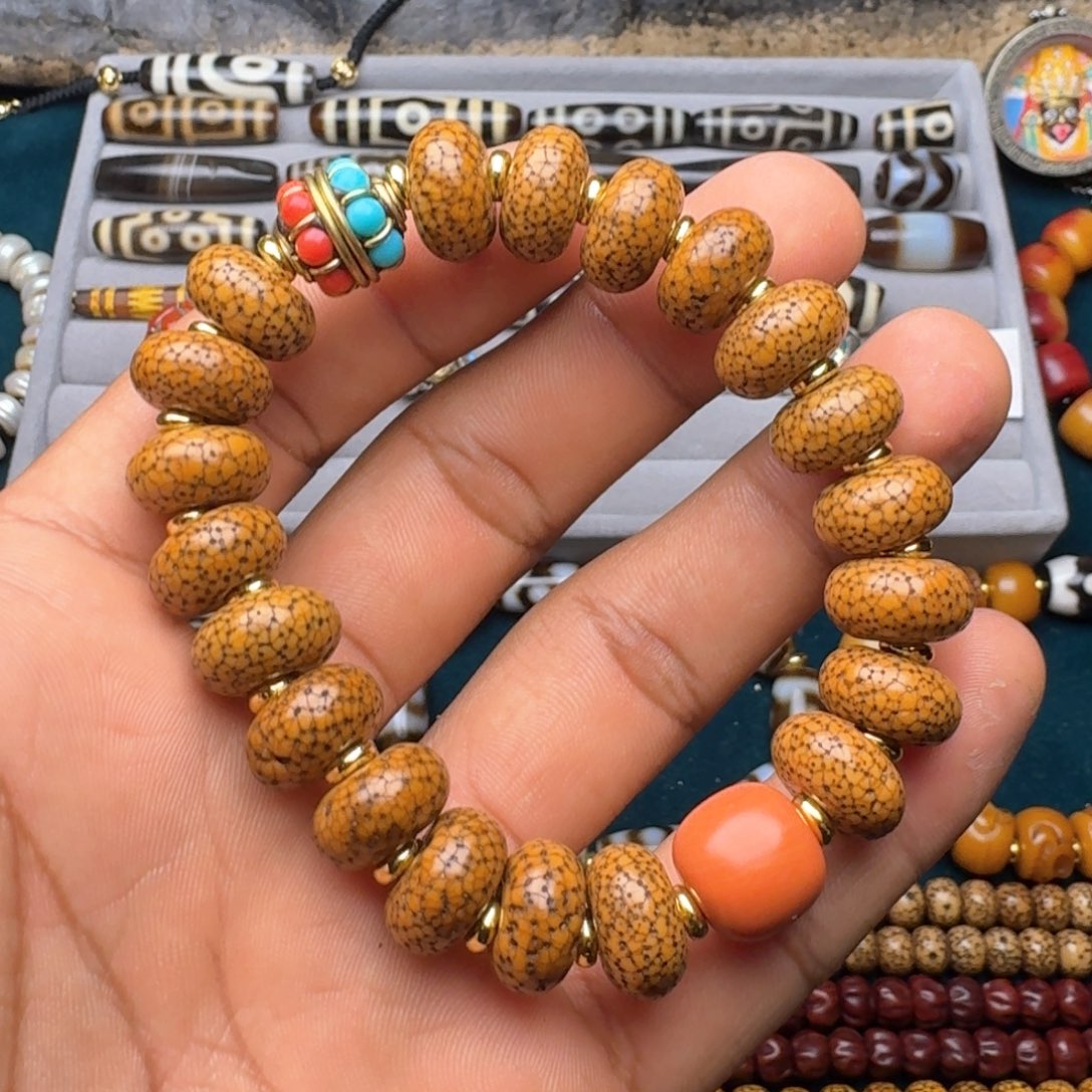 柏香籽/百香籽手串星月