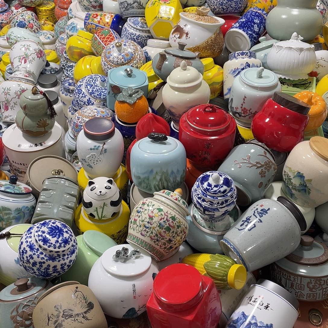 陶瓷罐茶叶罐密封罐