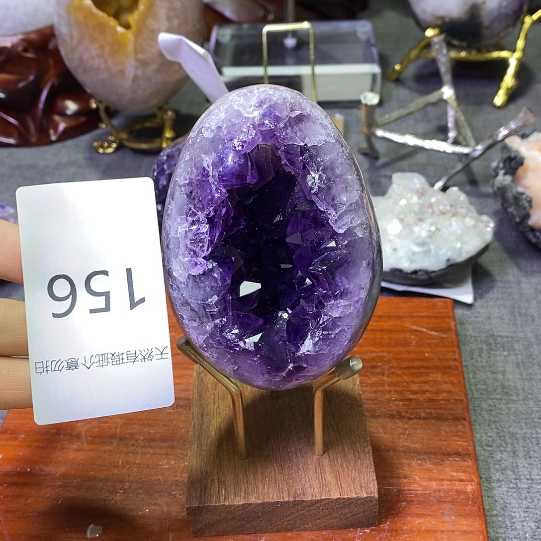 珠宝半成品紫晶未镶嵌