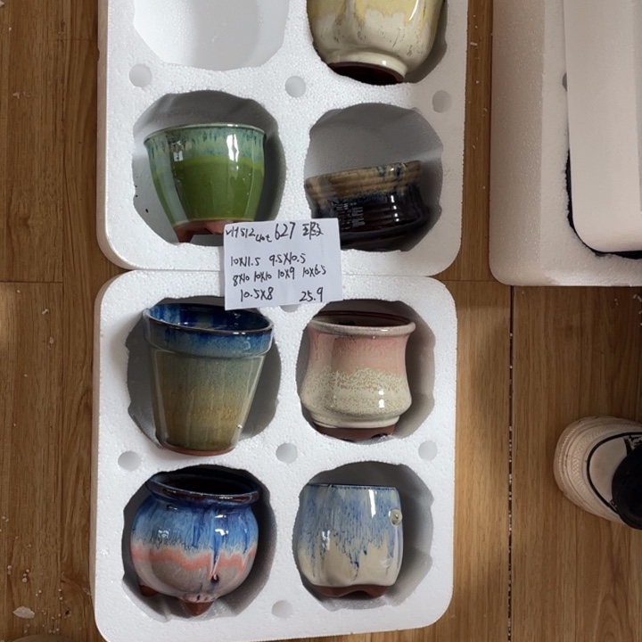 粗陶多肉花盆微瑕627