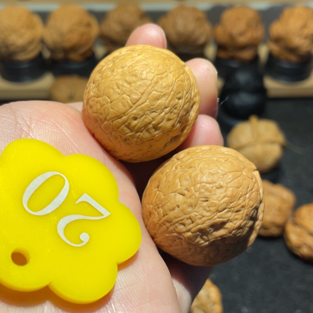 圆滚滚雪球核桃30