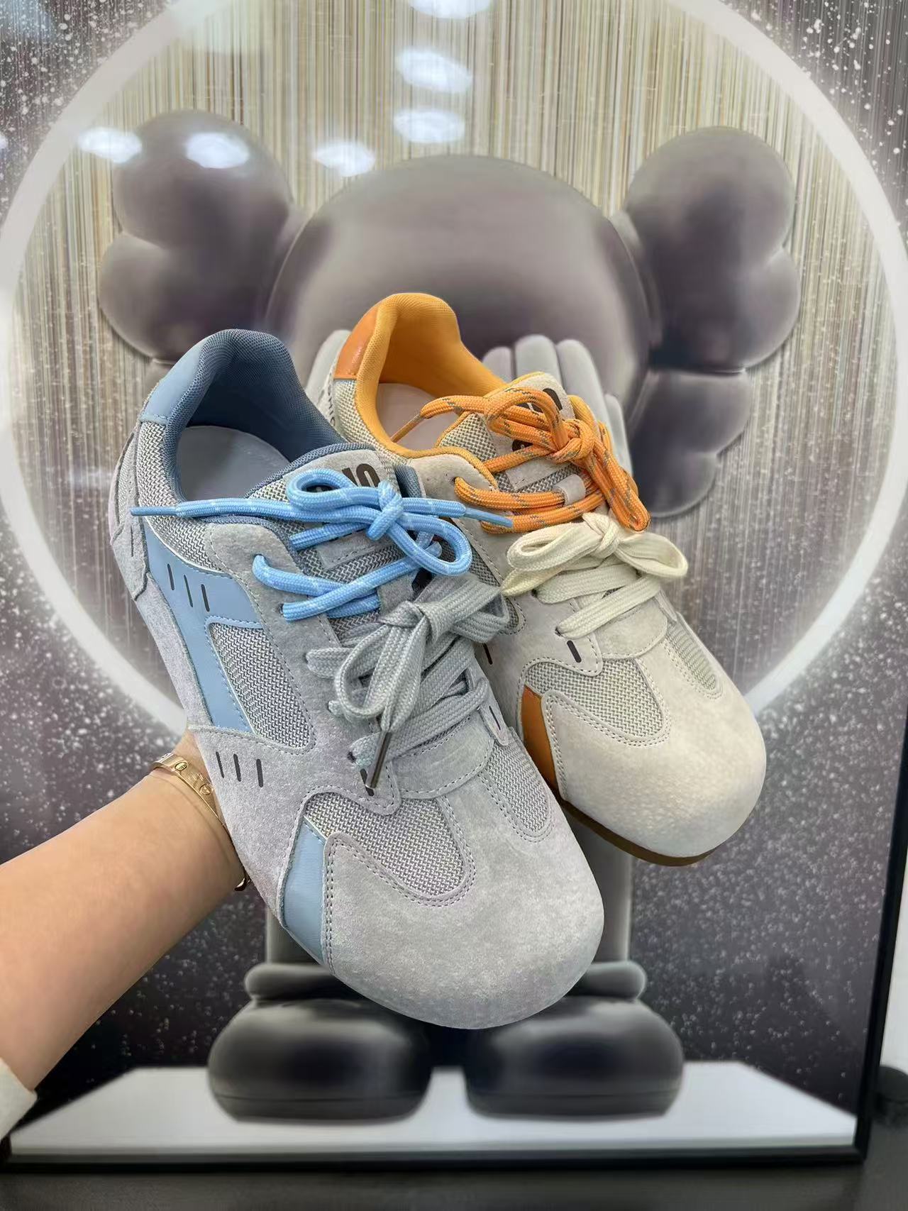 2025春季新款真皮休闲德训鞋女款