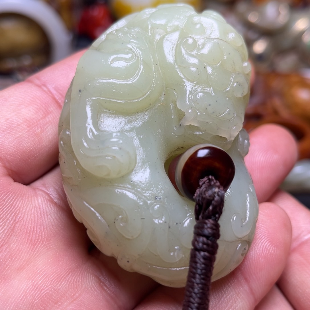 和田玉挂件未镶嵌