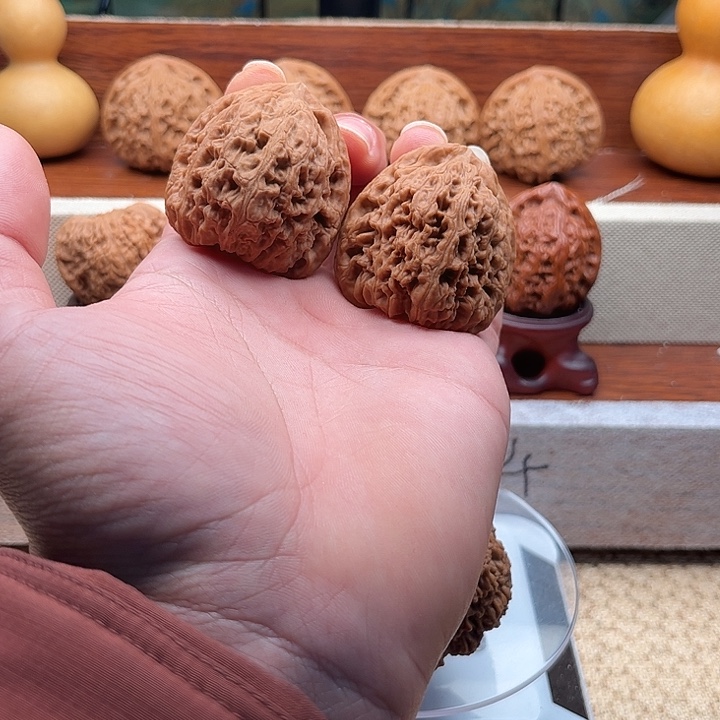 文玩核桃把件39南疆石