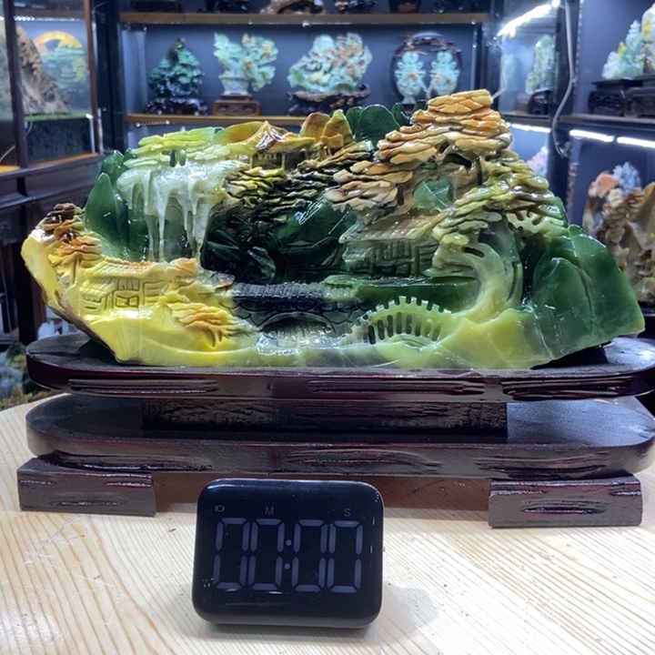 用***1玉家居摆件玄关摆件