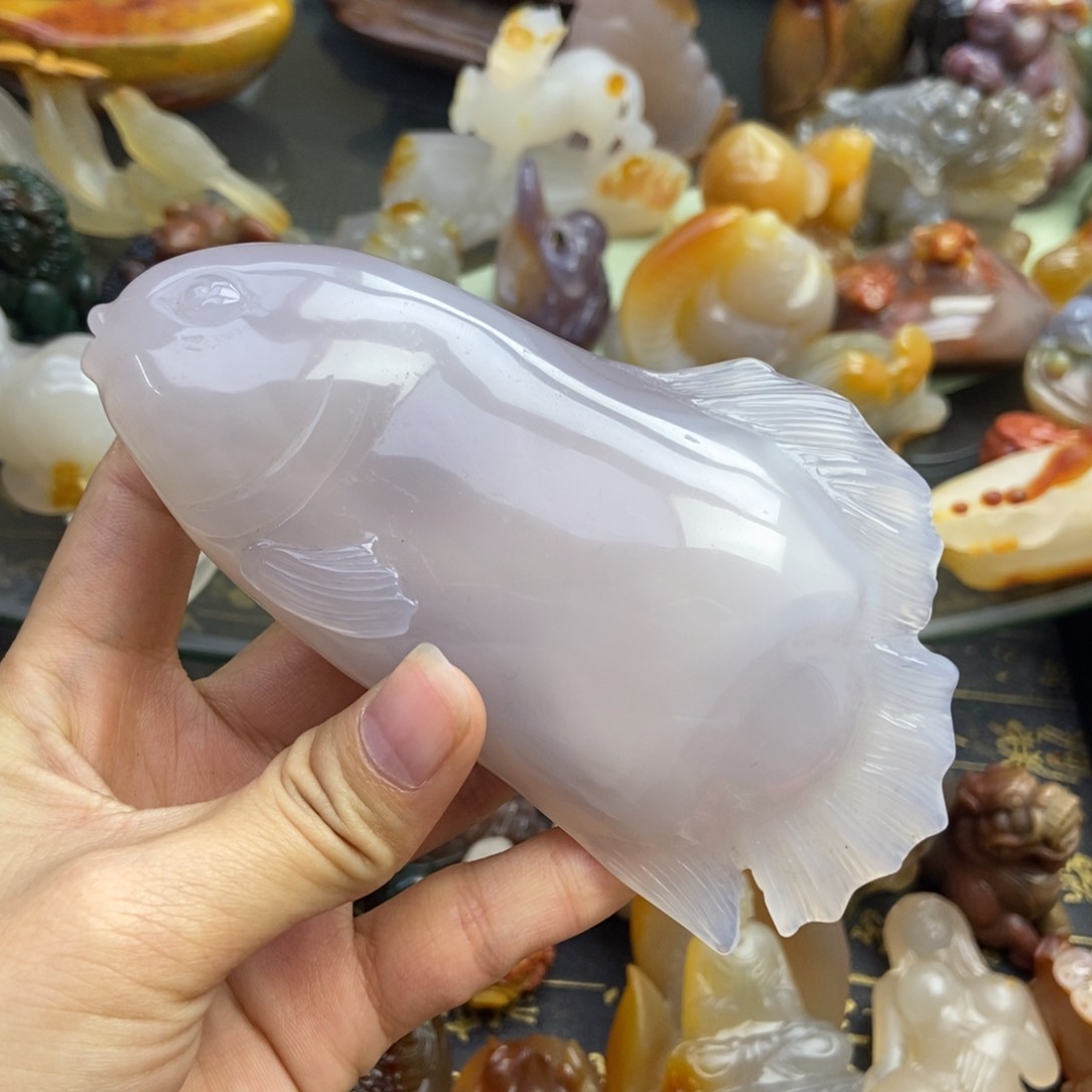 玛瑙/玉髓挂件未镶嵌何*以