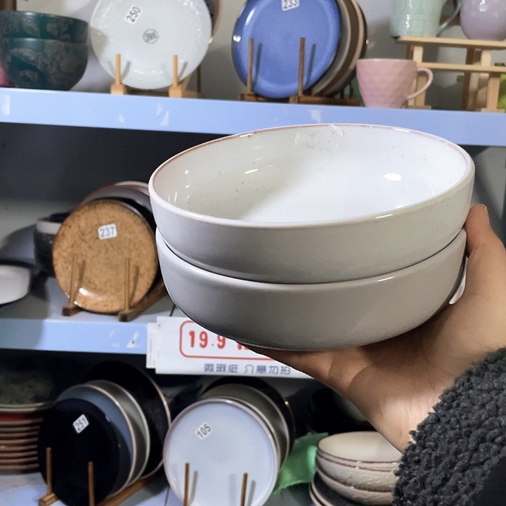 瓷2只高温釉下彩陶瓷餐具类型