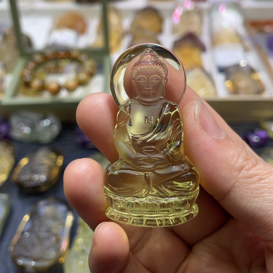 水晶颈饰未镶嵌定制