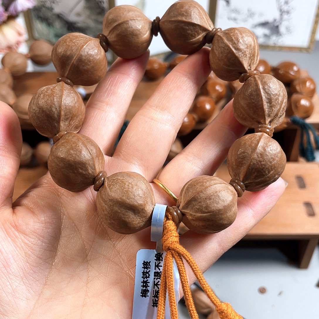 @***&手串/手链橄榄核22/24梅林铁核