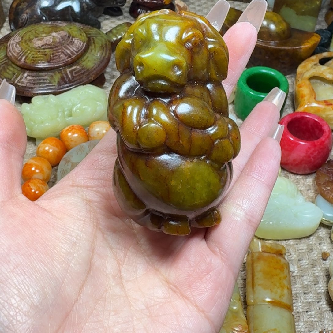 白玉菩提吊坠挂件