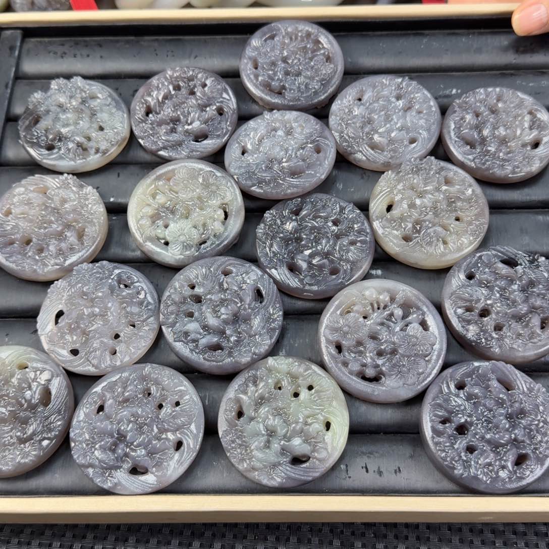 颈饰未镶嵌和田玉付姐甄选精美多样性发货 拍一发一