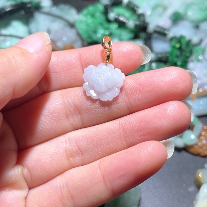 【闪购商品】翡翠颈饰未镶嵌吾*天然翡翠