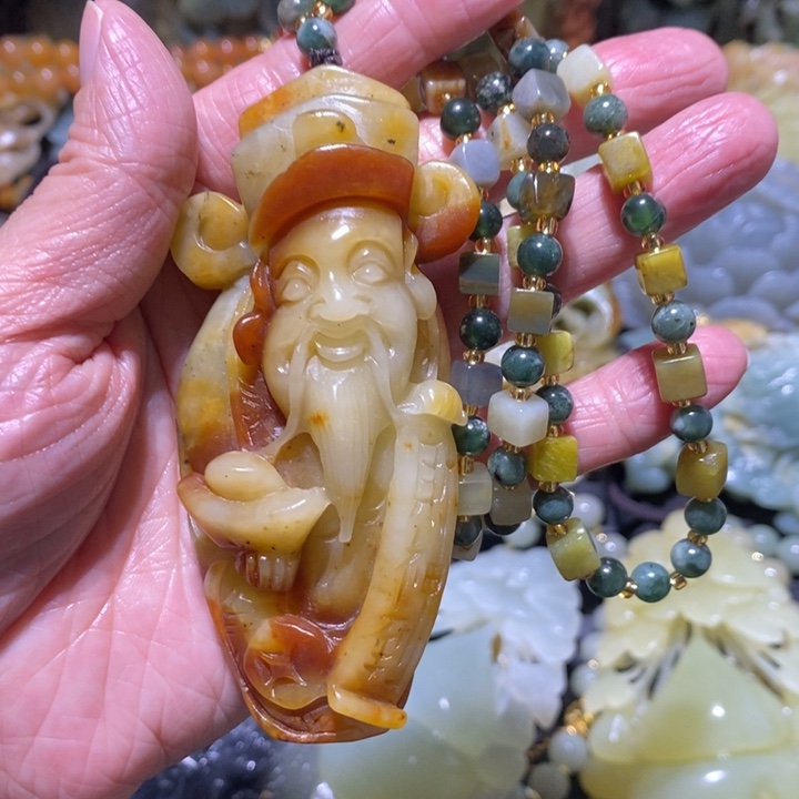 岫玉岫玉吊坠未镶嵌