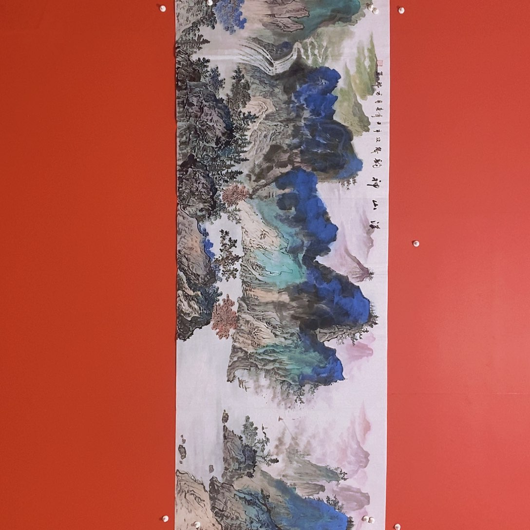 国画山水花鸟国画作品