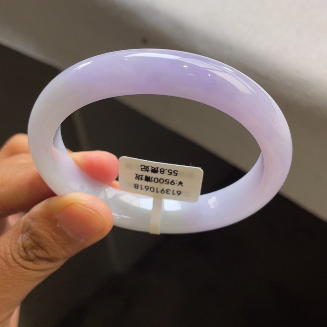 未镶嵌手镯翡翠回流/紫贵妃手镯（捡漏强推）