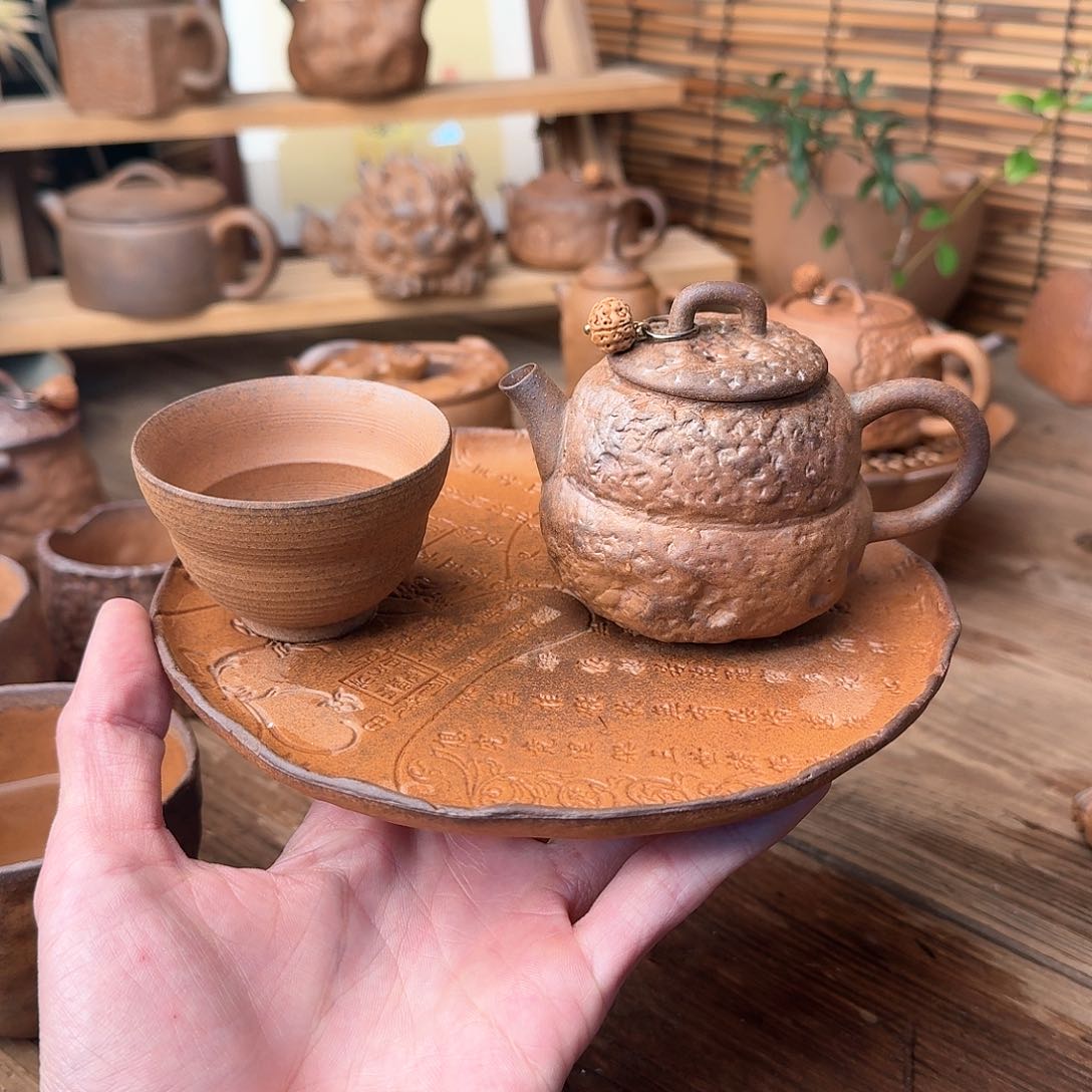 原矿老岩泥茶器系列