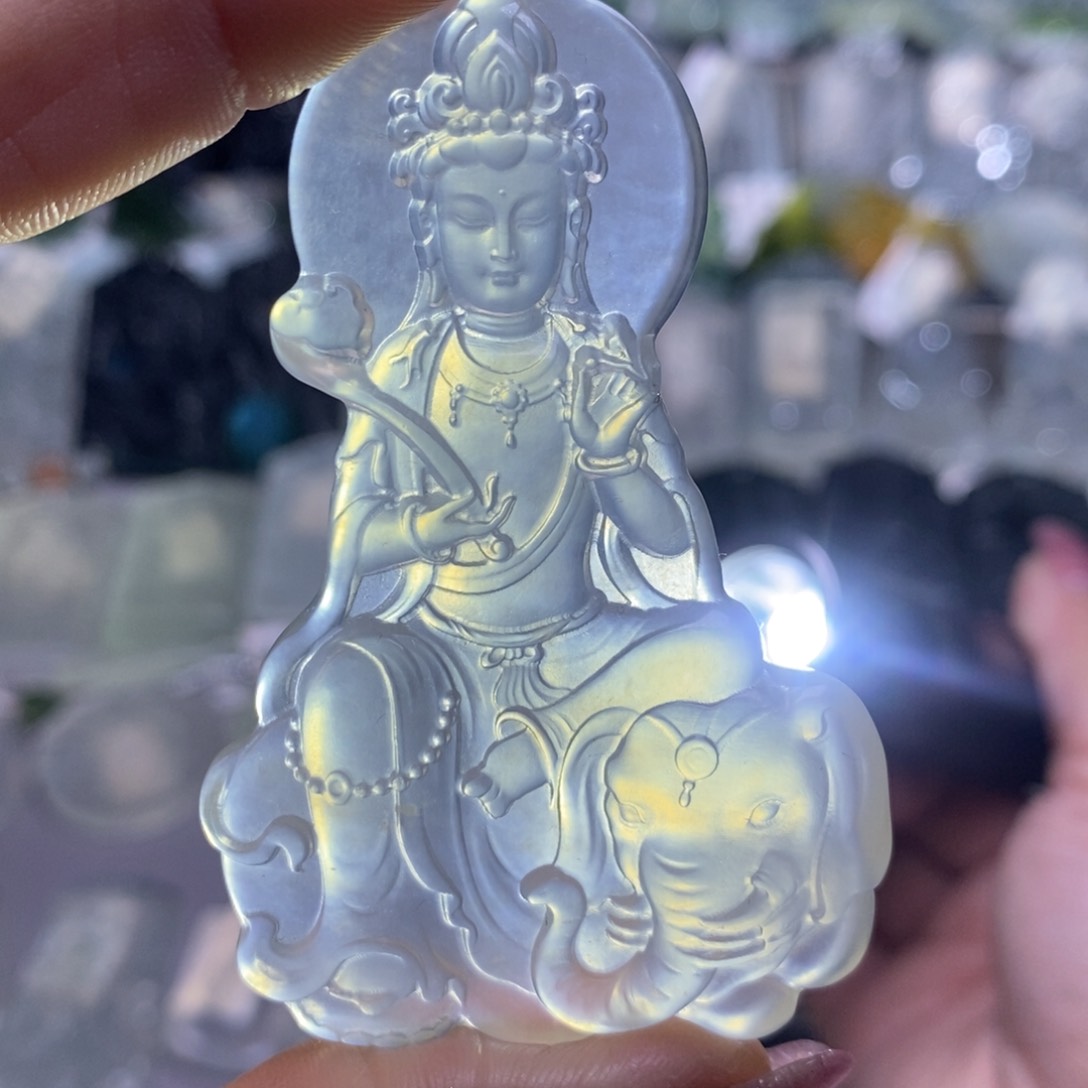 蛇纹石玉颈饰未镶嵌不退不换