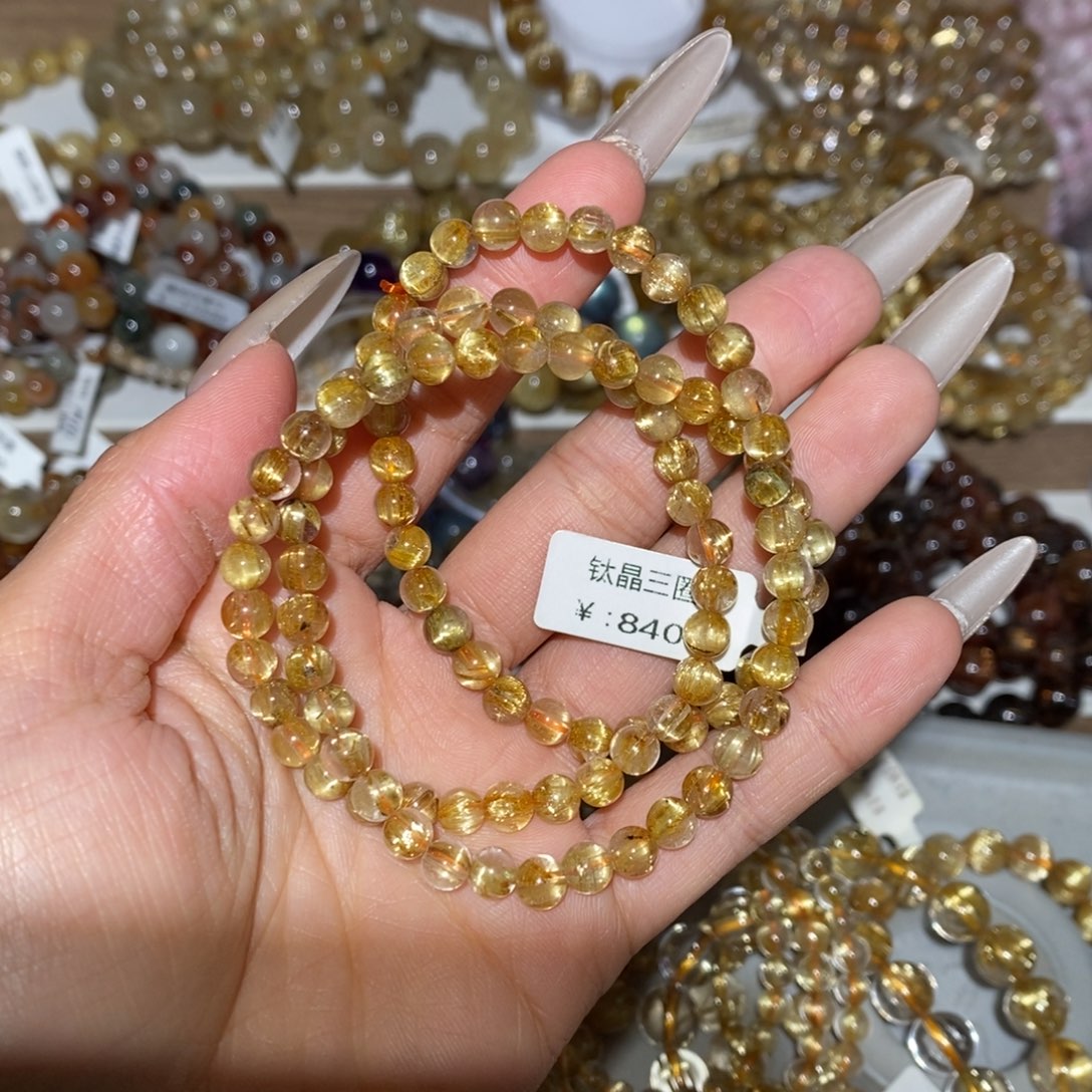 水晶手链未镶嵌手链