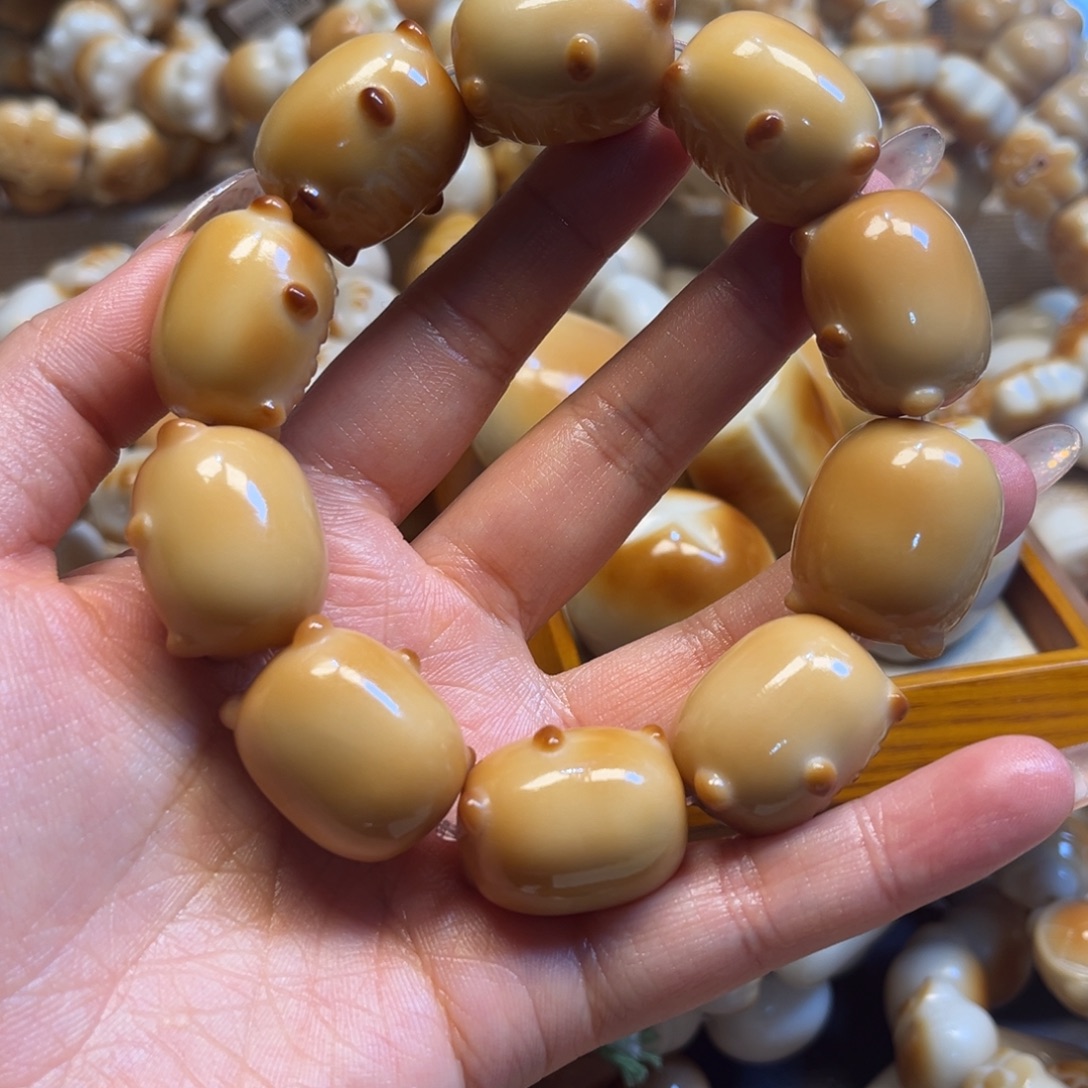 吊坠菩提根/象牙果12.26.86法棍小熊全品