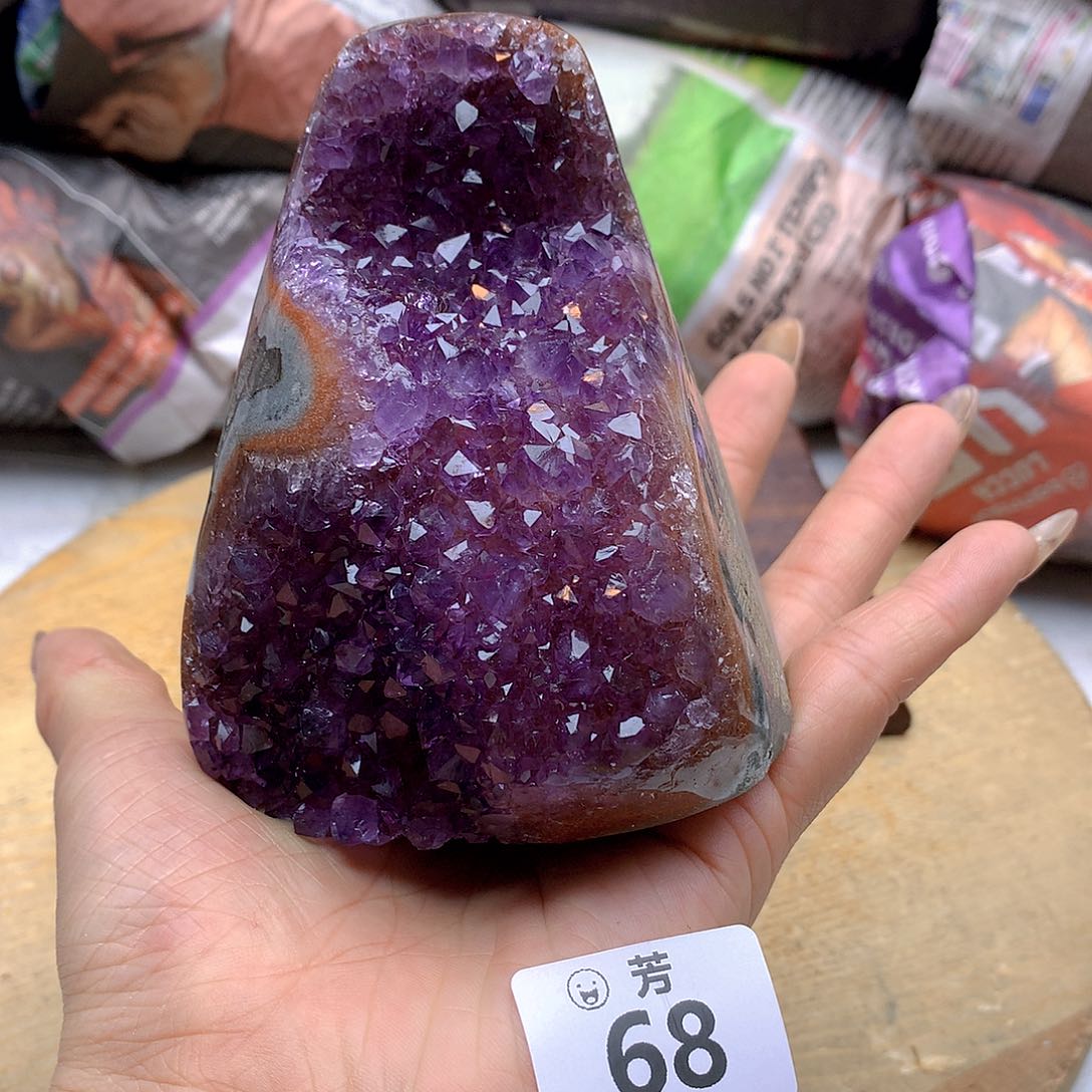 紫晶大型摆件（非配饰）未镶嵌