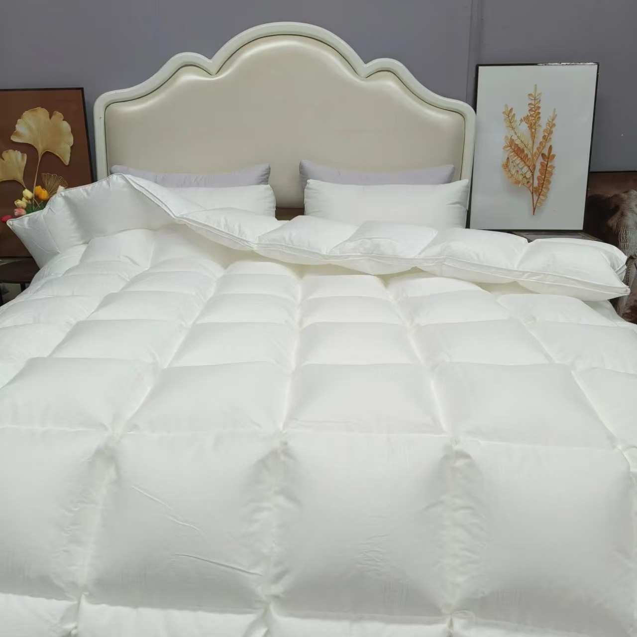 【双层立体】自充被壳被套半成品加密静音防钻内胆