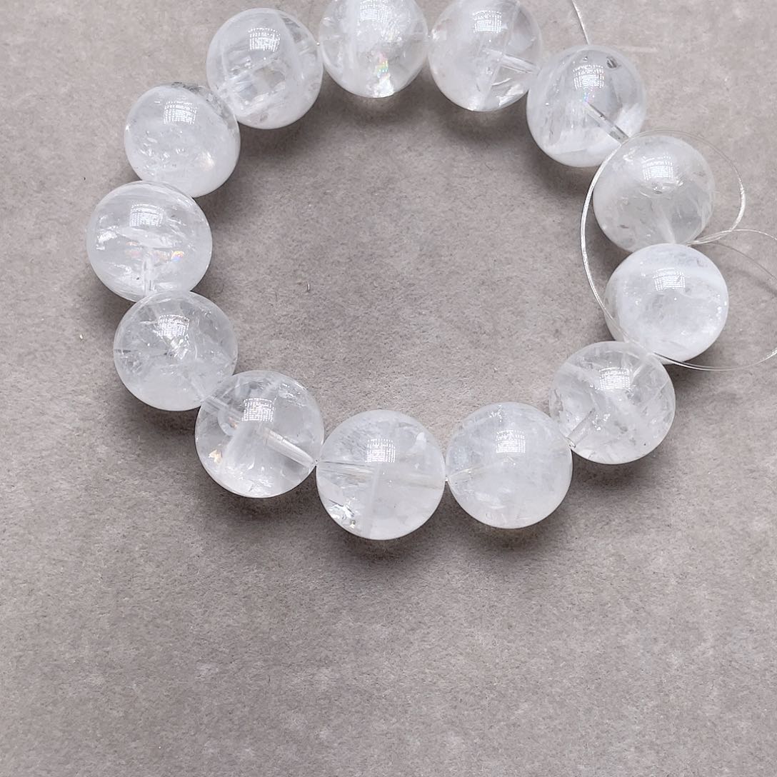 水晶手链未镶嵌白幽灵