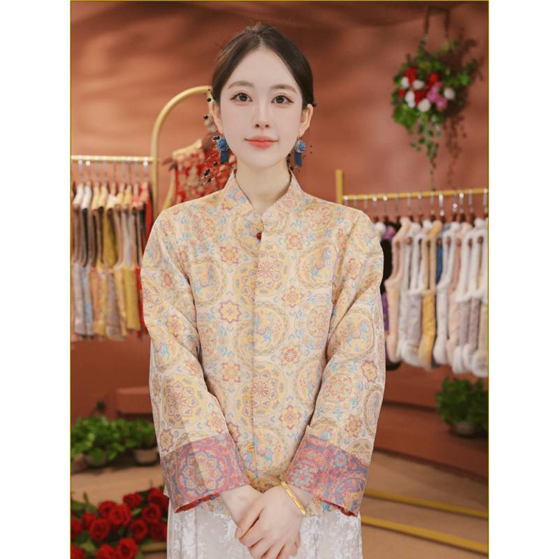 【福念-外套】2025新中式国风盘扣外套