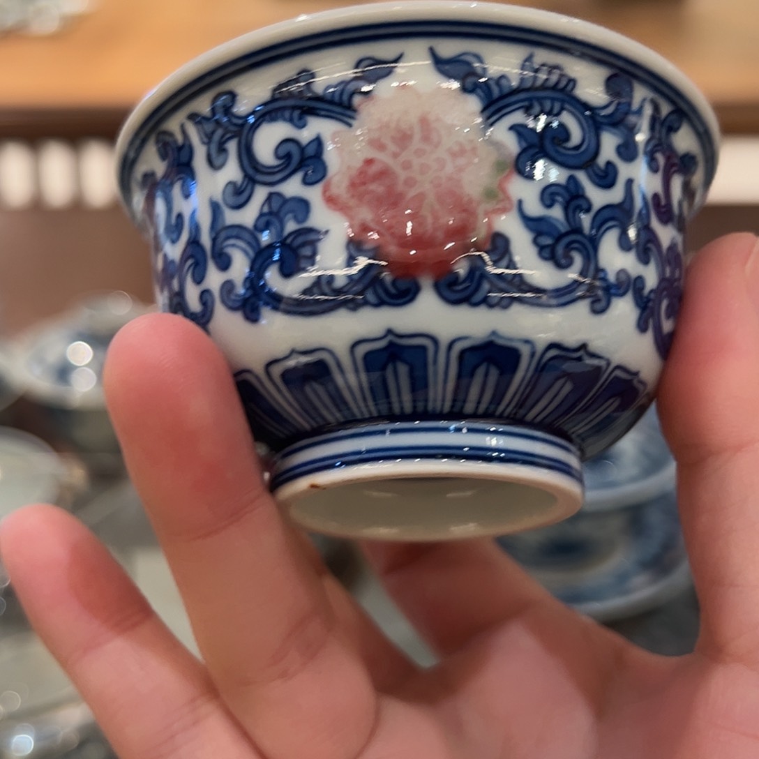 微瑕臻玉古坊釉里红
