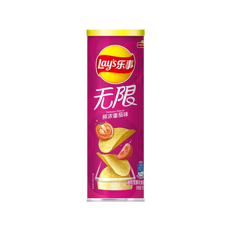 乐事无限鲜浓番茄味90g